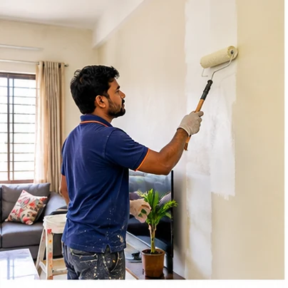 Minor wall damage such as small cracks and nail holes